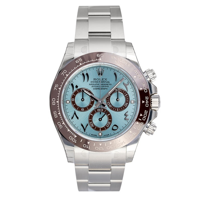 Rolex Daytona 116506 Ice Blue Arabic Dial Unisex Watch